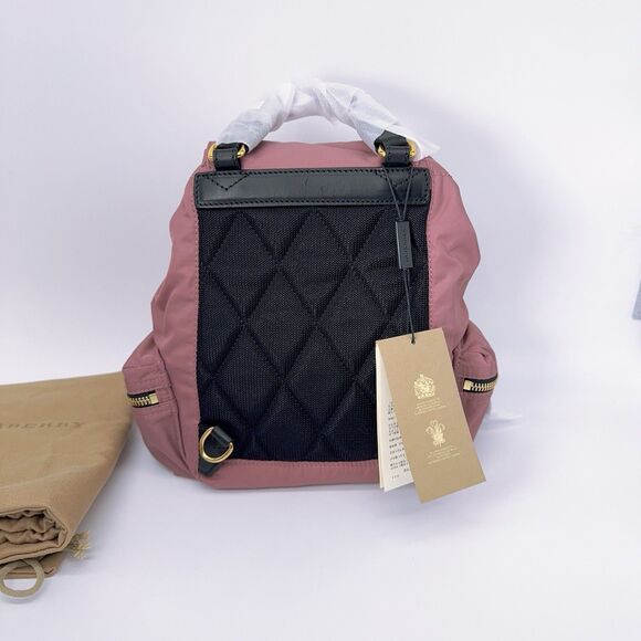 Burberry Small Rucksack Crossbody Backpack Mauve Pink Authentic Limited Edition main image 8